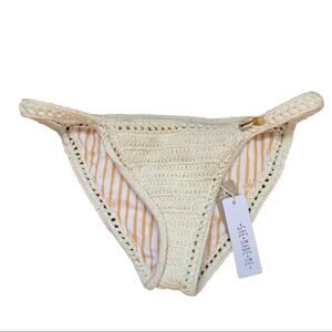 She Made Me Crochet Bikini Bottom women's Size M/L New With Tags